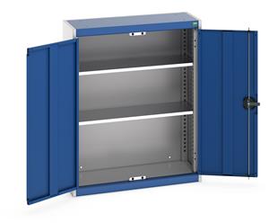 Bott Cubio Storage Cupboard 800Wx325Dx1000mmH - 2 Shelf 40031009.**